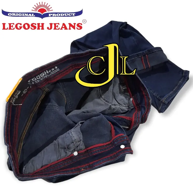 celana slimfit pria original legosh stret/ melar bahan shof jeans tebal  Skinny Pensil 2