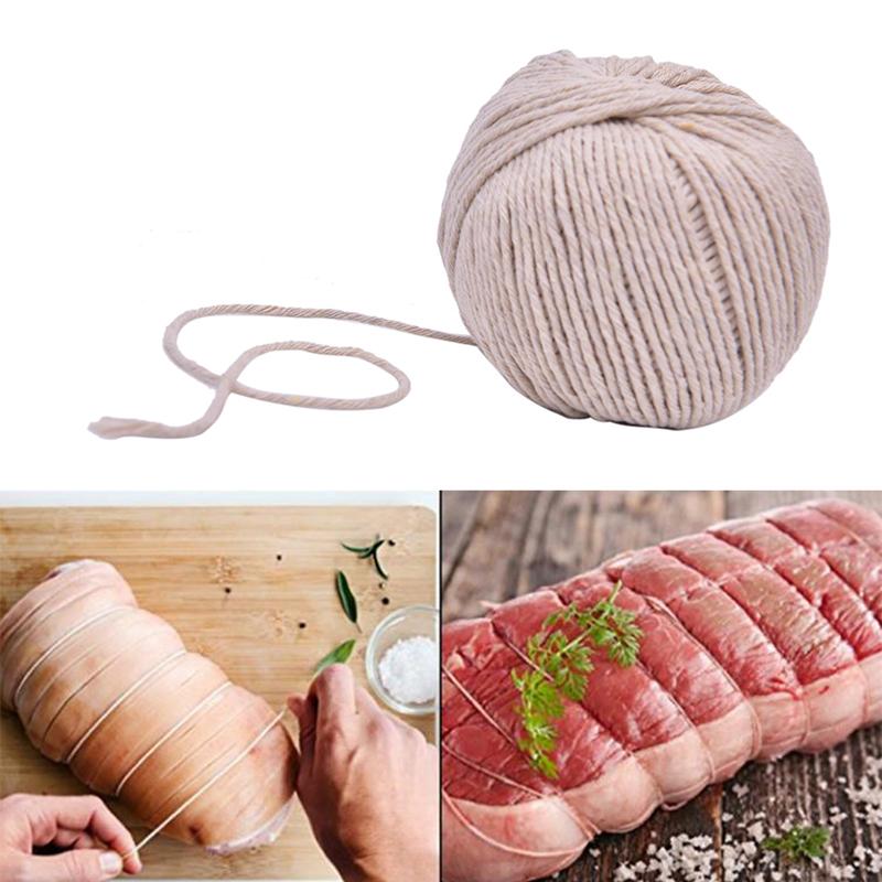 Product Introduction of Cooking Tools Butcher's Cotton Twine Meat Barbecue Strings Meat Sausage Tie Rope 28