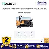 Gambar Ugreen 70890 Toslink Digital Audio Cable 1M Fiber Optic Black for TV Amplifier Soundbar Clear Sound dari Sentra Digital Kota Surabaya 3 Tokopedia