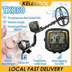 TIANXUN Asli TX850 Metal Detector Logam Gold Pendeteksi Emas Underground Metal Detector Pendeteksi Logam Alat Pendeteksi Emas Dlm Tanah High Sensitivity Treasure Finder Precise Locator