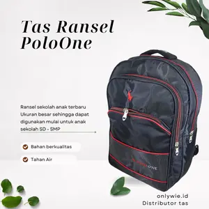 Tas Sekolah Anak Laki Tas Ransel Cowok SD SMP Bahan Nilon COD Bayar di Tempat Fashion