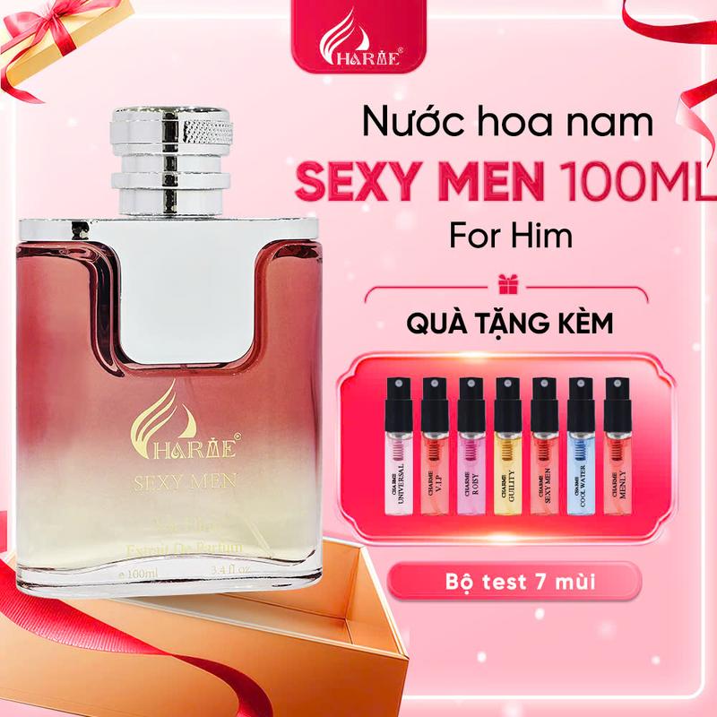 Charme Perfume Sexy Men 100ml - Nước hoa dành cho nam sành điệu, cá tính