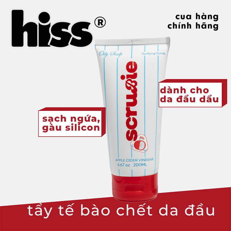 SCRUBIE Gel tẩy da chết da đầu Scrubie Purifying Scrub 200ml dành cho da đầu dầu hỗ trợ sạch tóc, da đầu giảm bết ngứa Chăm Sóc Tóc Dưỡng Tóc