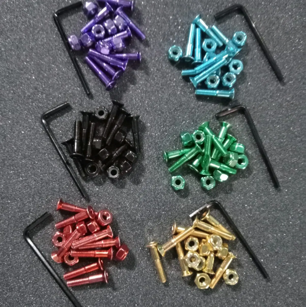 skateboard bolt nut n riserpad