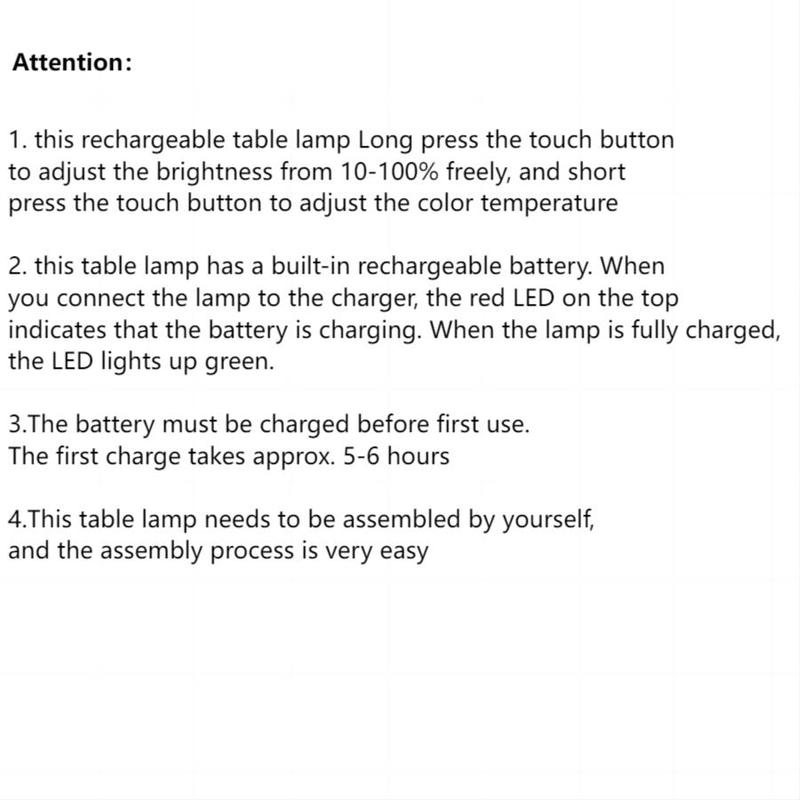 Rechargeable Desk Lamp, 3-color Touch Dimming Eye Protector LED Table Lamp, Versatile Usability Night Light For Study Side Table Mini Bed Side, Home Modern Interior 3