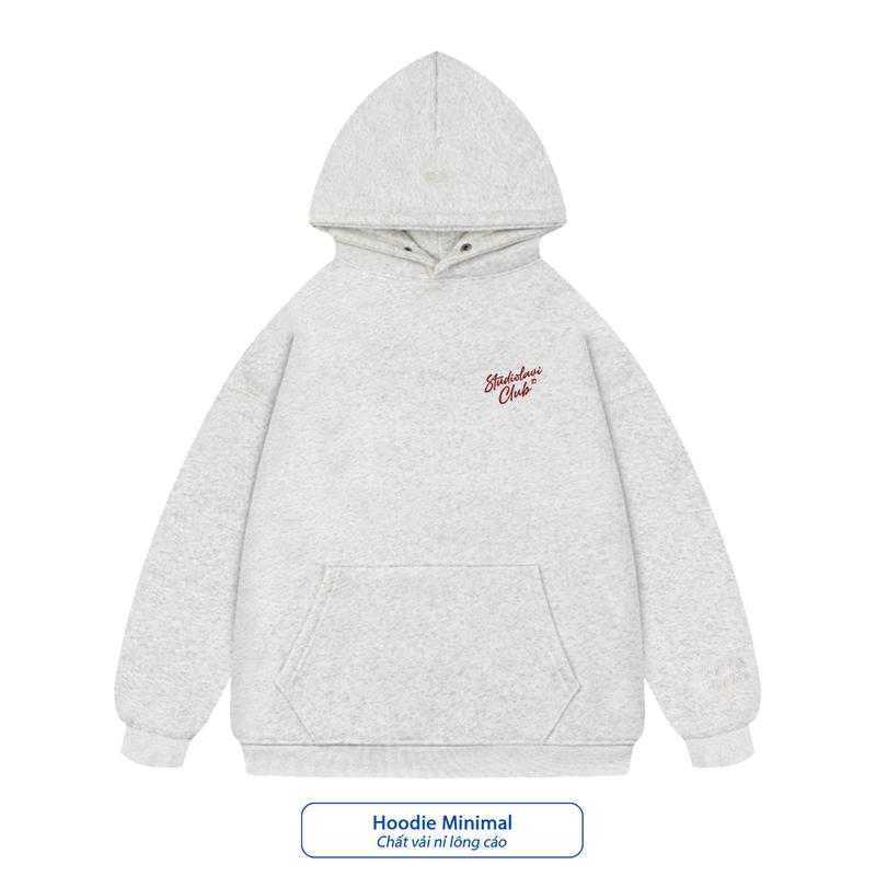 Áo Hoodie Nỉ Lông Cáo Thêu Lavi Studio Local Brand/ Minimal