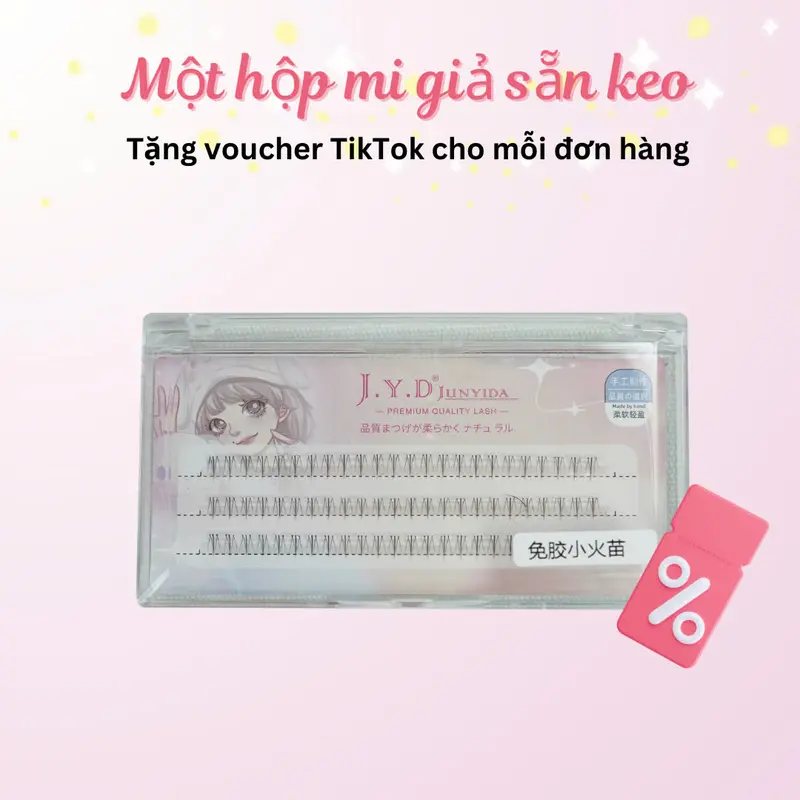 Mi Giả  -  Mi Dưới JYD  -  Sẳn keo tiện lợi 1