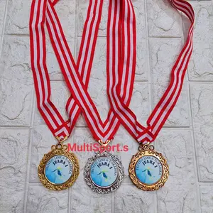 MENDALI BAGUS GOLD SILVER PERUNGGU