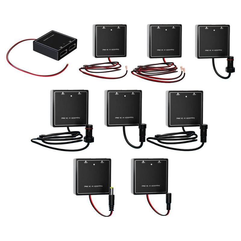 Solar Charge Controller Outdoor with 2 USB Port Smart Solar Panel Regulator 1