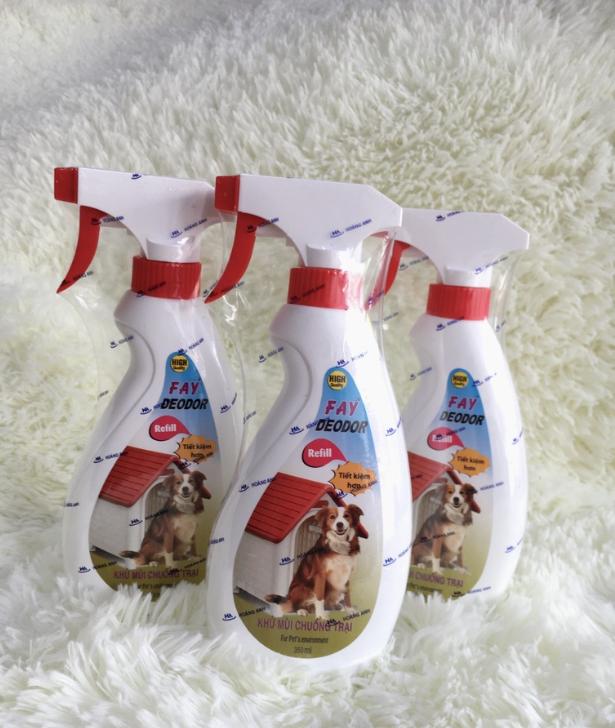 Chai Xịt Khử Mùi Chuồng Trại FAY cho Thú Cưng - 350ML . 1