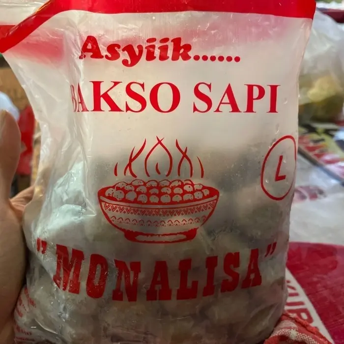 Bakso Baso Sapi Meatball Monalisa L 100 Pcs 3