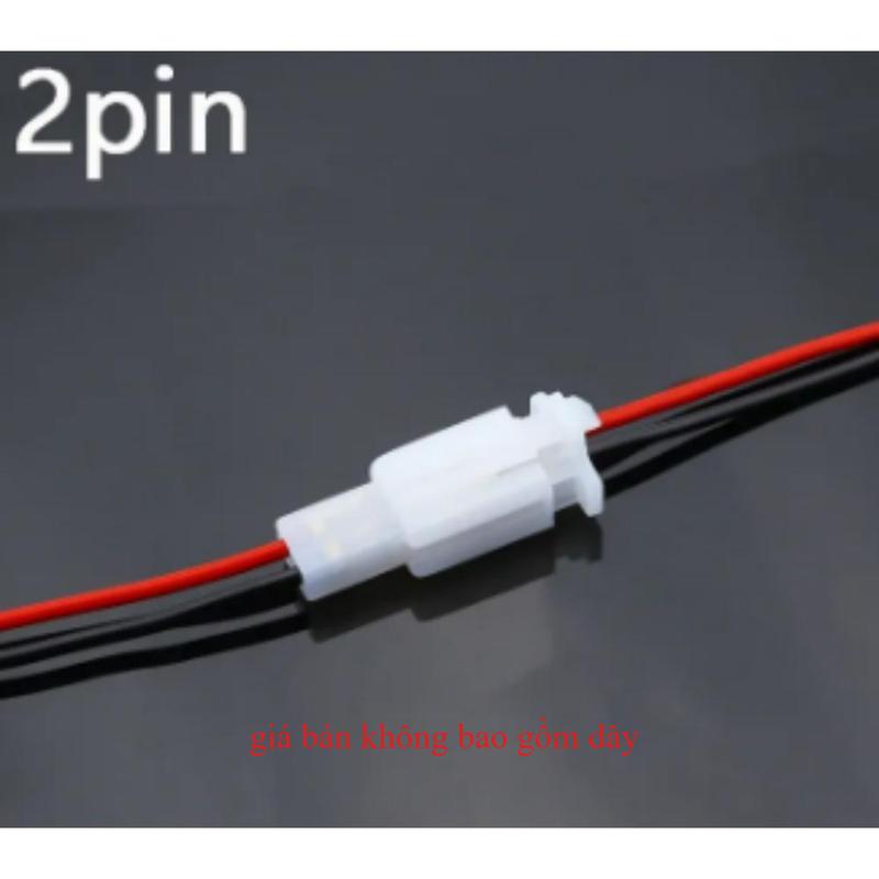 Combo 10 Jack kết nối dây điện 2P loại 2.8mm dành cho ô tô xe máy cao cấp 0