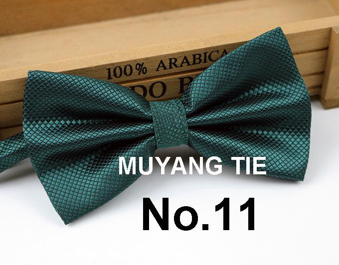 Product Introduction of $ Bow Tie Men's Polyester Jacquard Bow Tie Hidden Check Fine Texture Bow Tie Korean Style British Wedding Bow Tie 11