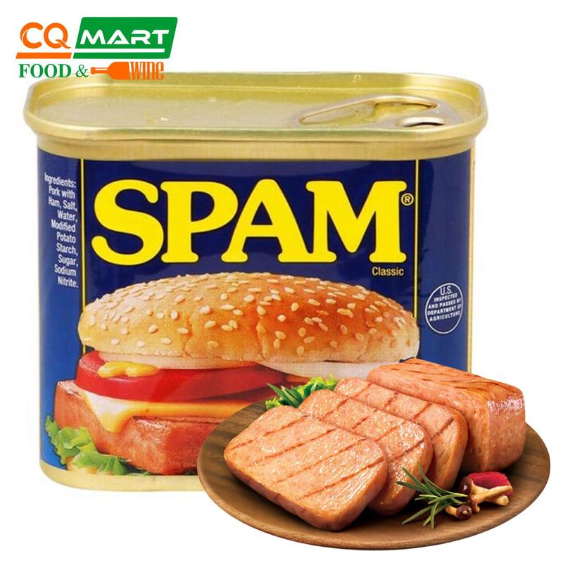 Thịt hộp hiệu Hormel Spam Classic 340g