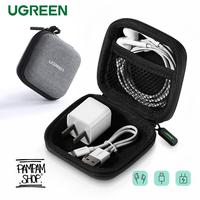 Gambar UGREEN ORIGINAL Earphone Case Pouch Gray Eva Bag Tempat Headset Kabel Charger Flashdisk FD Flash Disk Kotak Kecil Organizer Storage Ori dari Pampam Shop Kab. Tangerang 2 Tokopedia