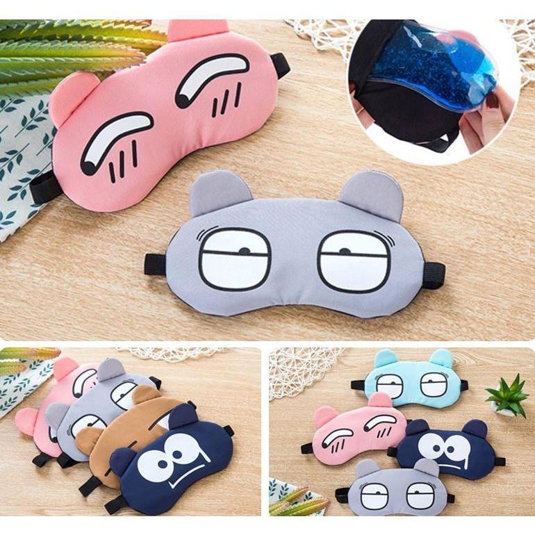 Bịt mắt ngủ có gel làm mát cải thiện giấc ngủ nhỏ nhẹ tiện dụng dễ dàng mang theo khi đi làm, đi học, đi du lịch