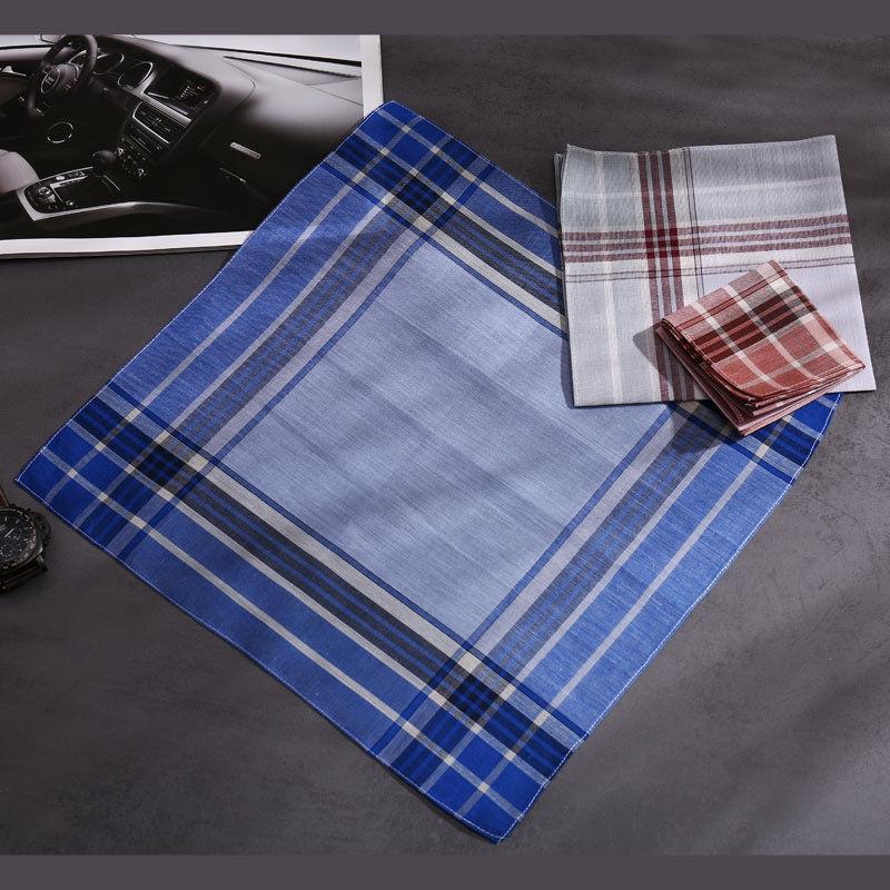 Product Introduction of Fashionable Men's portable thin handkerchief summer pure cotton sweat-absorbent hand towel women's cotton handkerchief 6