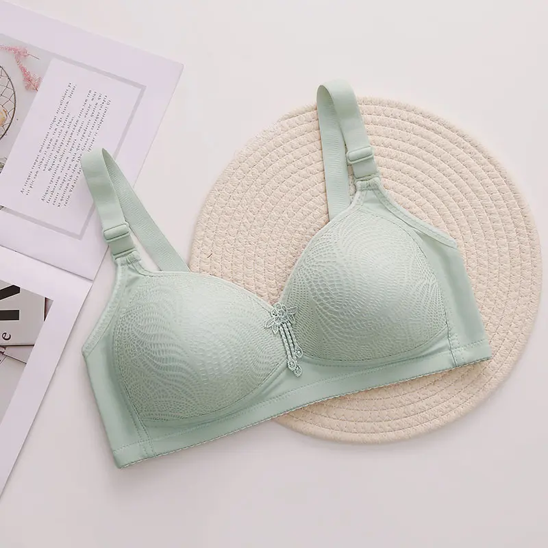 New Plus Size Wireless Bra - Breathable Thin-Cup with Enhanced Lift & Sagging Prevention, Seamless Contour Support for Mature Women & Moms