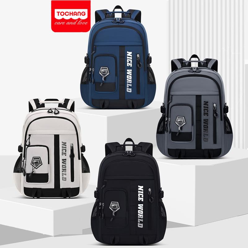 Balo Ulzzang phong cách lịch lãm cho học sinh cấp 2 cấp 3 sinh viên chống nước có ngăn đựng laptop tài liệu Tochang