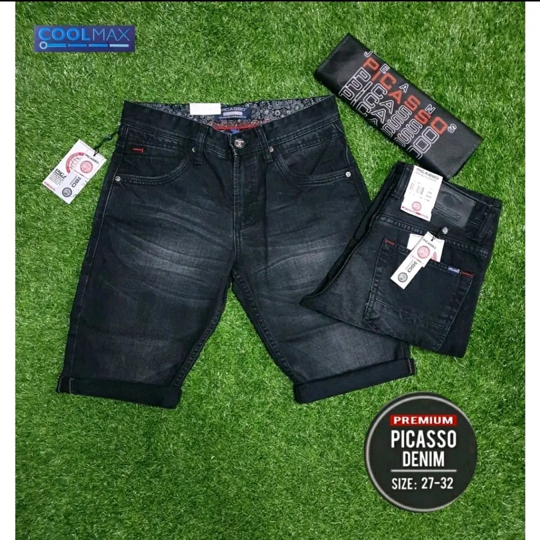 Celana Jeans Picasso Model Standar Medium Wash Ukuran 28-34 Bahan Denim Origin Non-Stretch Berkualitas Tinggi - Nyaman, Pria Distro Slim