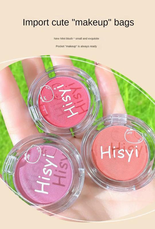 Product Introduction of Korea Monochrome Blush Peach Rose Pink Cheek Tint Powder Natural Lating Matte Face Makeup Red Contour Shadow Palette Cosmetics 14