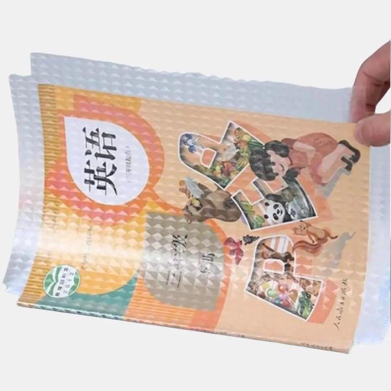 Set 10 cái Decal trong suốt bọc sách vở chống nước, chống rách đủ 3 kích cỡ: size nhỏ, size nhỡ, size lớn