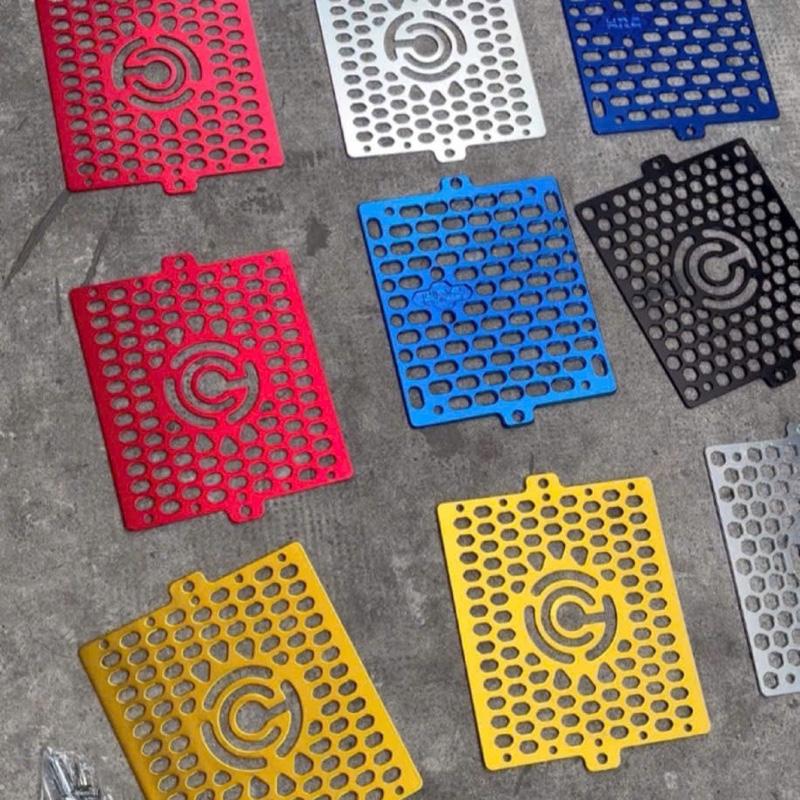 Che két nước Raider Satria 150 nhôm Cnc nhiều màu