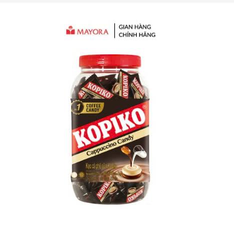 Kẹo cà phê KOPIKO Nhiều loại - 560gr Hủ