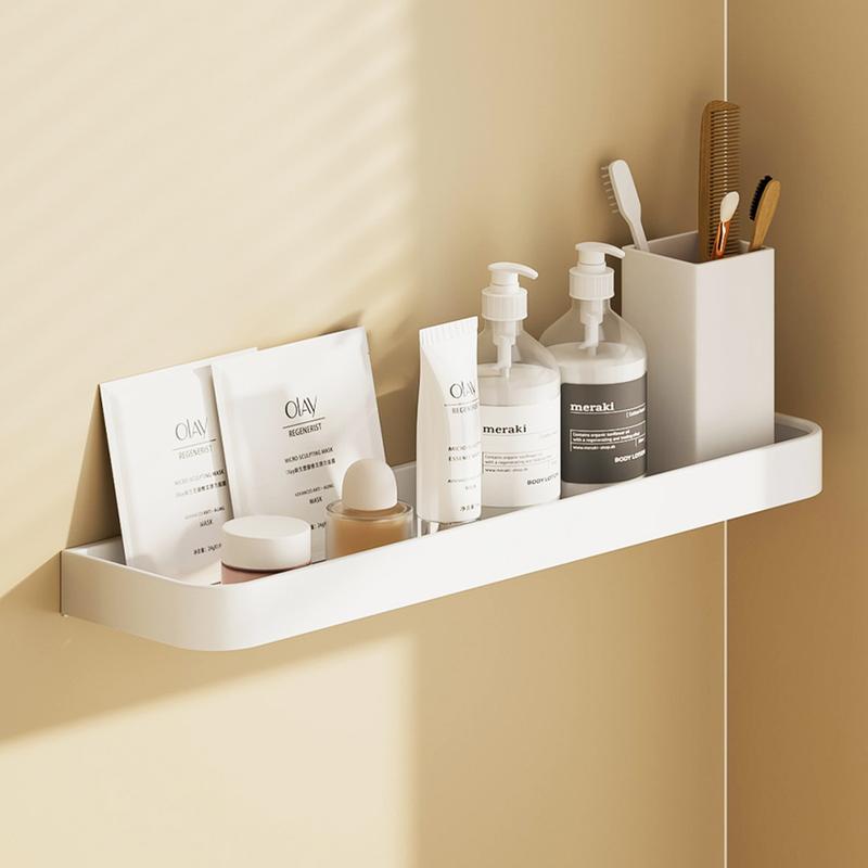 Kệ nhà tắm kệ để đồ nhà bếp đa năng có thể dán tường và bắt vít Giá để đồ nhà tắm hũ đựng gia vị ke de do tiện ích Khay đựng xà phòng hộp đựng bàn chải kem đánh răng Lắp Ráp Kitchen