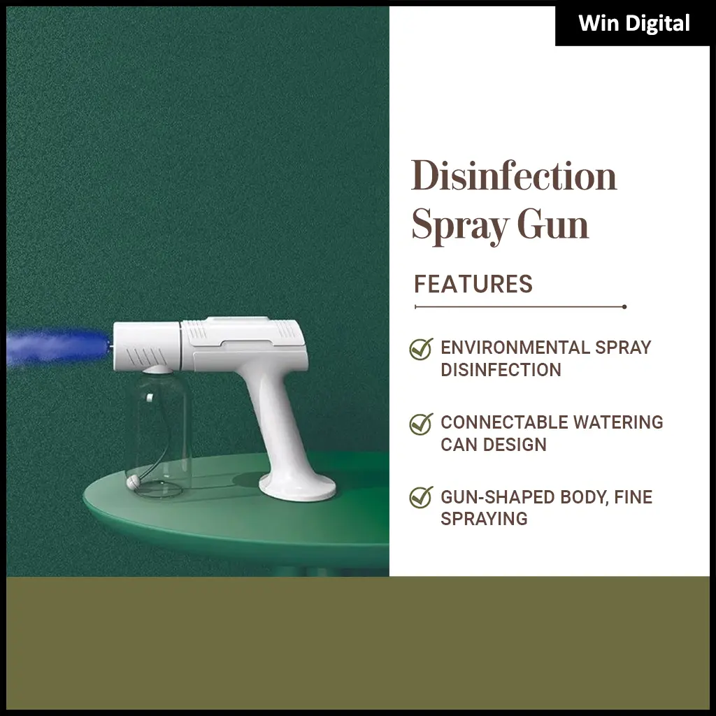 High capacity sanitizer spray machine sanitizer nano spray sanitizer 2022 Sprayer Wireless USB Charging Sprayer Blu-ray