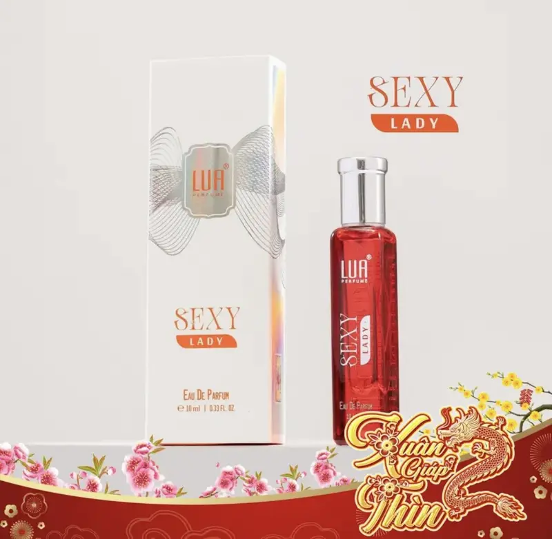 Combo Nước Hoa 10ml Nam Nữ : MonacoMen + Nữ LUA SexyLady 10ml 2