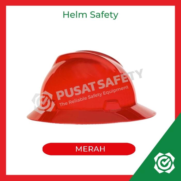 Gambar Helm Proyek Kerja Safety MSA V-Gard Lokal Fullbrim dari Pusat Safety Kota Administrasi Jakarta Barat 4 Tokopedia
