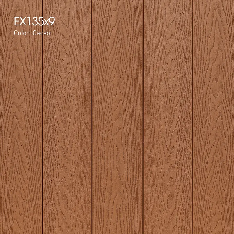 Gỗ Nhựa Ngoài Trời 3D EXWood EX135 -  Tạo điểm nhấn độc đáo cho không gian ngoài trời