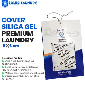 Cover Silica Gel Premiun Laundry 8x6 cm