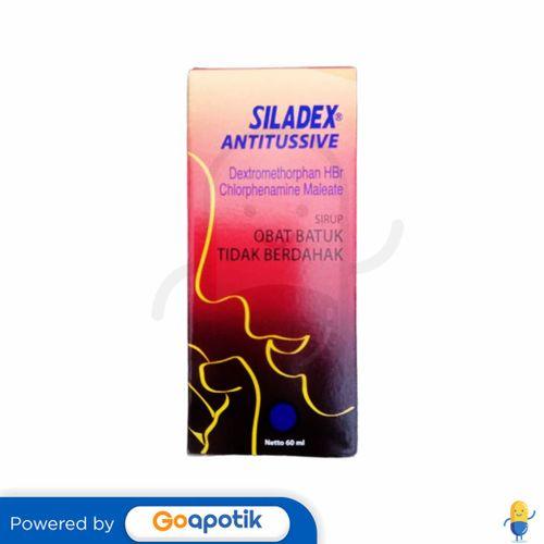 Gambar SILADEX ANTITUSSIVE BATUK TIDAK BERDAHAK SIRUP 60 ML dari Apotek Rejeki Sidoarjo by GoApotik Kab. Sidoarjo Tokopedia