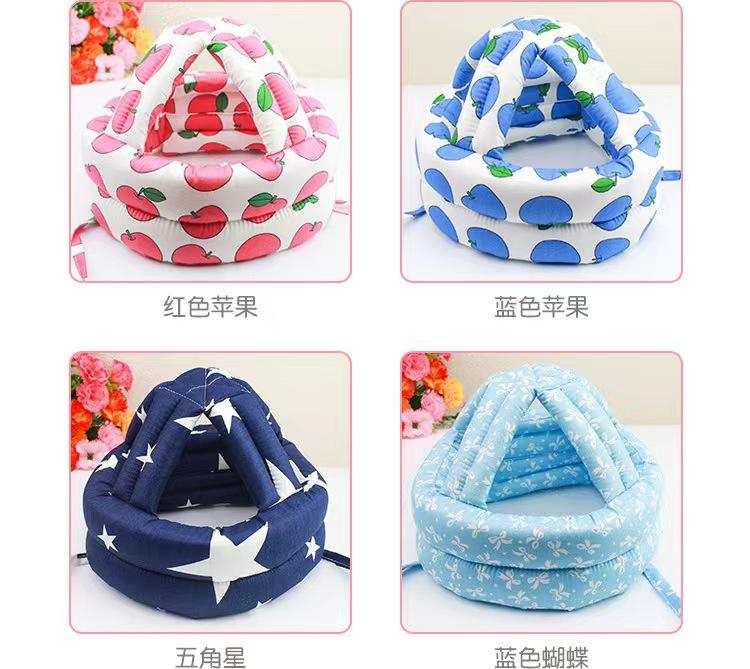 Product Introduction of Baby Toddler Hat Head Protection Hat Baby Anti-Collision Head Drop-Resistant Safety Helmet Children's Protection Head Protection Children's Protection 8
