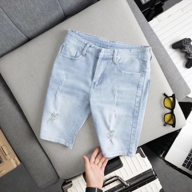  QUẦN SỌT JEAN NAM MÀU XANH NHẠT CAO CẤP CO GIÃN BỐN CHIỀU Menswear 