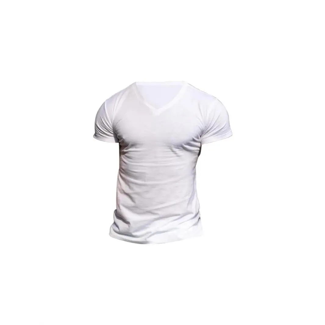 New Short Sleeve T-Shirt for Men Summer Sports Fitness Trendy Simple Half Sleeve Top Hong Kong Style Loose Casual T-Shirt