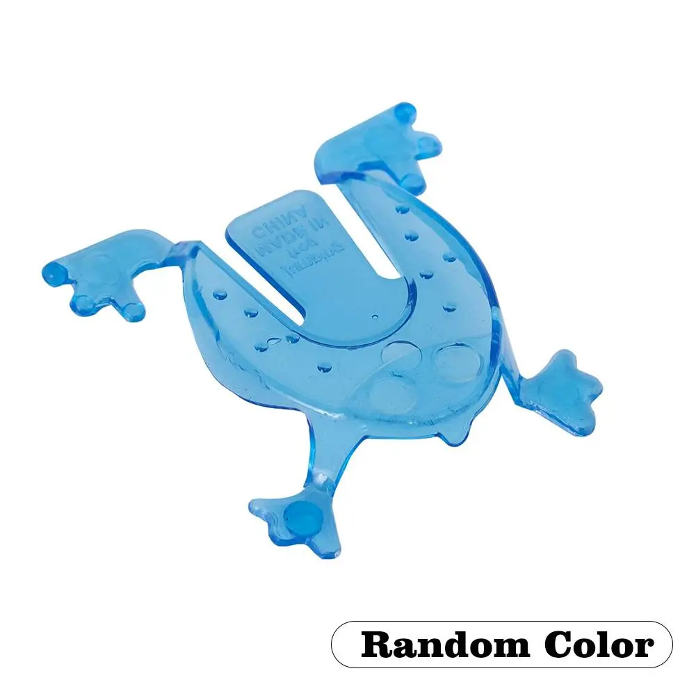 Transparent Jumping Frog Parent-child Interactive Jumping Frog Mini Plastic Bouncing Toad Toy