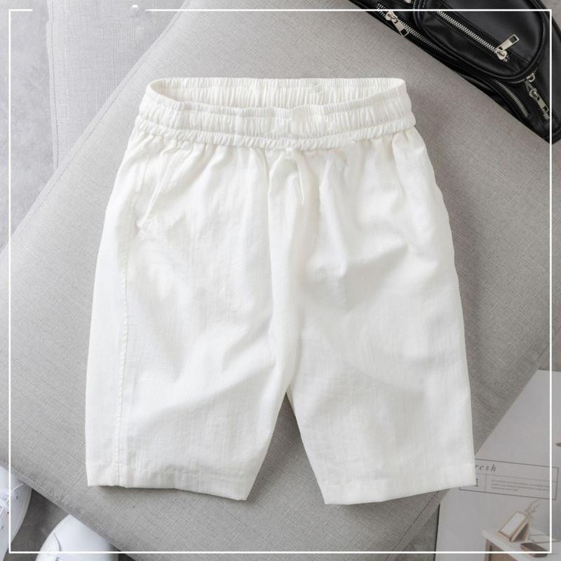 Quần Đũi Nam nữ đi biển ao Tay Ngắn Chất Liệu Đũi Mềm Mịn Mát Nhẹ đi biển