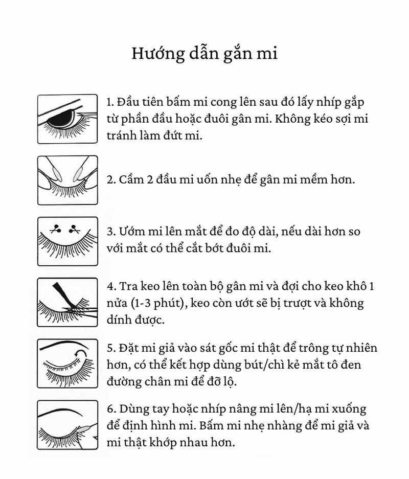 Product Introduction of Mi gân trong mã A04 kèm keo nhíp - miiit lashes 1