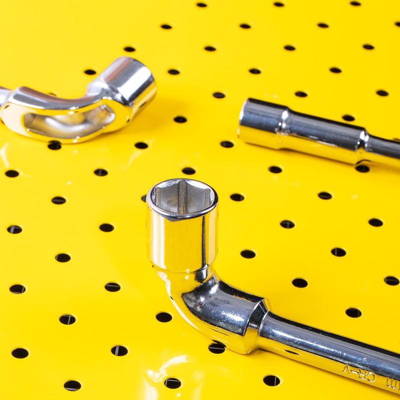 Product Introduction of Deli 8 10 12 13 14mm CRV Steel L Type Socket Spanner L Wrench 6 Point Hand Tools Automotive Mechanical Tool 18