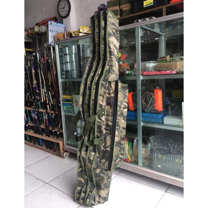 ￼Túi Đựng Cần Câu Cá Rằn Ri 2-3 Ngăn Túi Đựng Đồ Câu Chống Thấm Nước Siêu Bền