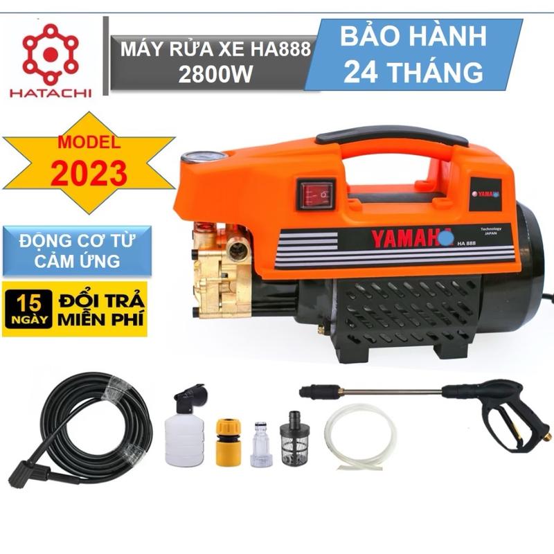 Máy rửa xe yamaha mode ha888 công xuất 2800w bảo hành 12 tháng