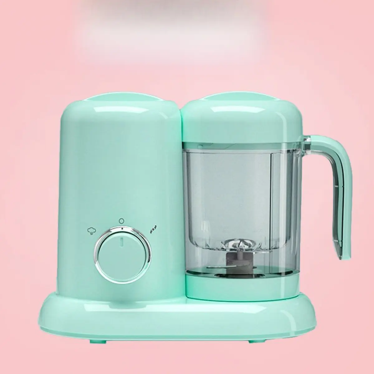 [SAFETY MARK]Baby Food Maker 4-in-1 Multifunctional Baby Food Maker Blends Steam Warm Defrost Food