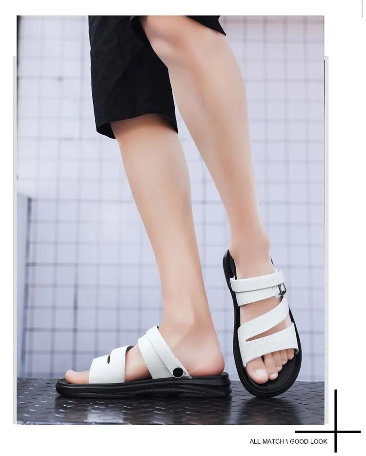 Product Introduction of Valazo men's casual sandals Korean men's slippers non-slip beach shoes for summer 12