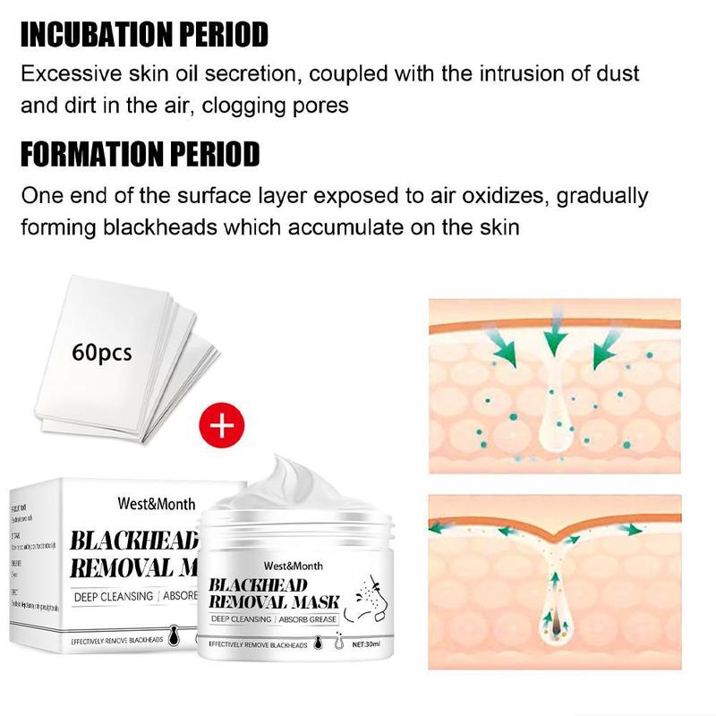 Blackhead Removal Nasal Mask Deep Cleaning Face Remove Blackheads Acne Shrink Pore 1