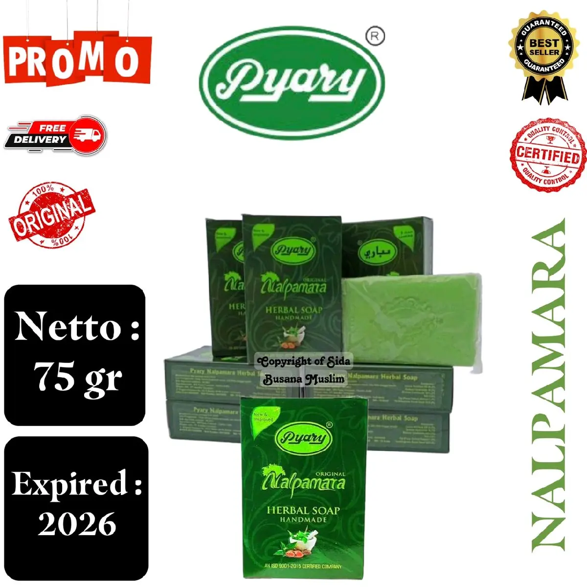 Sabun Pyary Nalpamara Original Import READY STOCK