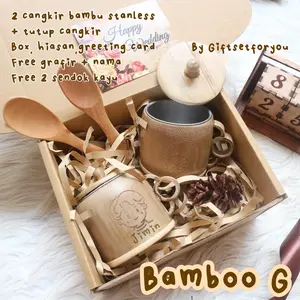 READY HAMPERS SET / KADO PERNIKAHAN / KADO WEDDING / HAMPERS WEDDING / HAMPERS ULTAH / HAMPERS GRADUATION / HAMPERS GELAS BAMBU STANLESS Pernikahan Pernikahan Ulang tahun Berwarna Anak-anak