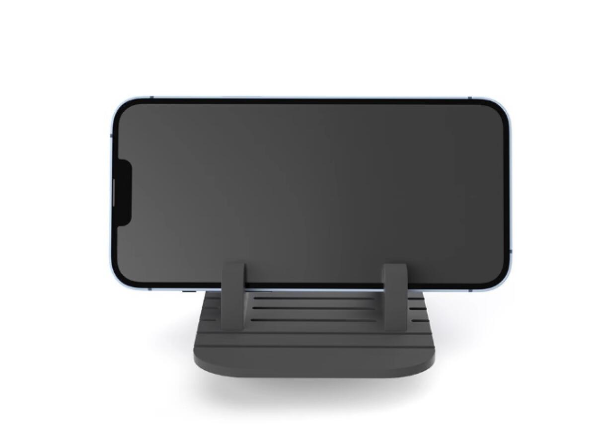 [Luarr]  Tempat Hp Mobil Anti-Selip dari Silikon / Tempat Hp Mobil untuk Orang Malas, kecil dan mudah disimpan. Cocok untuk ponsel, tablet, menonton TV, dan navigasi.